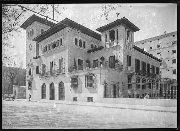 016ab. Palacio de Ceferino Ballesteros. Hacia 1920. Otto Wunderlich. WUN-11727_P