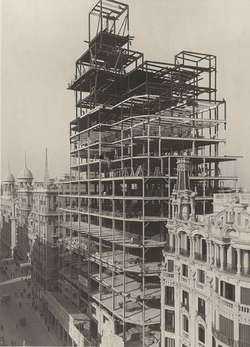 R-04954_1  obras del nuevo edificio de la Compañía en Gran Vía revisar