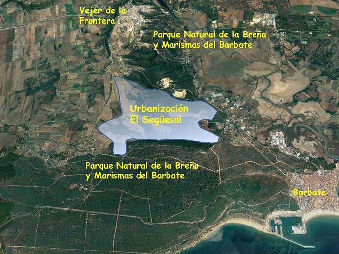 Ortofoto-Barbate-Vejer-con-urbanizacion-El-Seguiesal