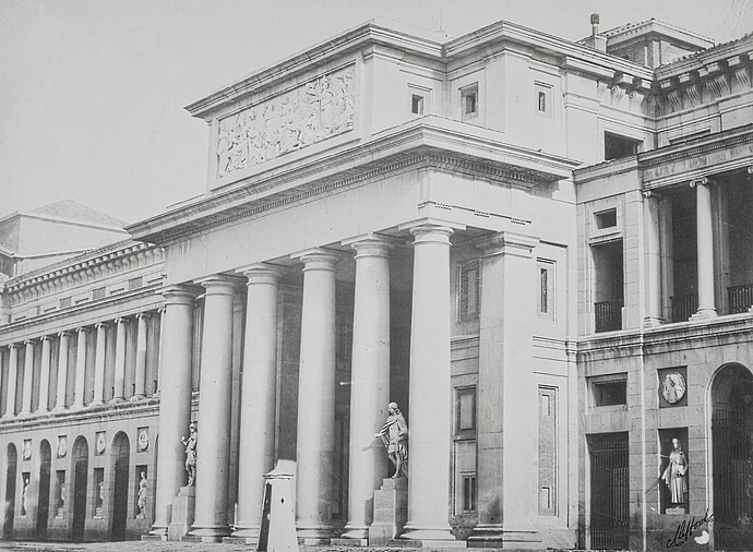 Museo-del-Prado-vista-de-la-fachada-oeste-o-de-Velázquez~2