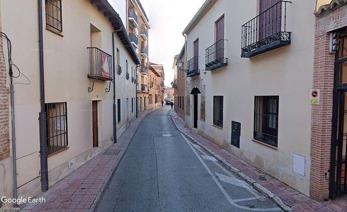 Calle Santa Clara antes