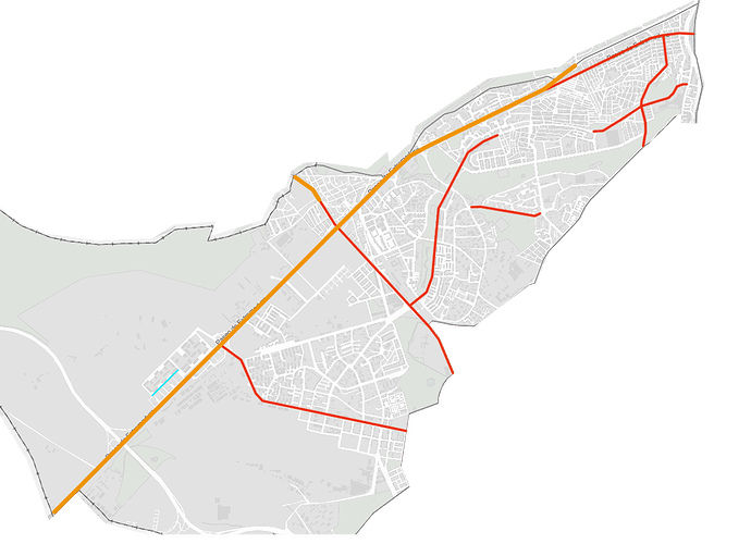 red latina calles