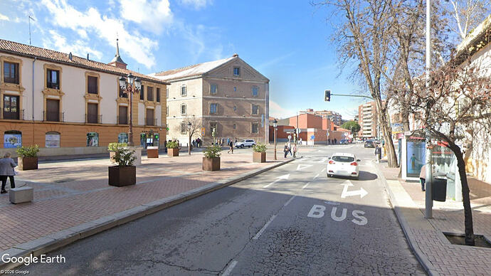 Plaza de los Mártires antes