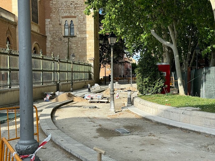Plaza de Palacio ahora