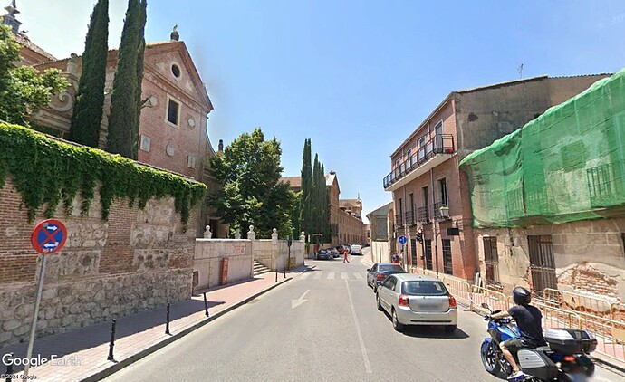 Calle Trinidad antes