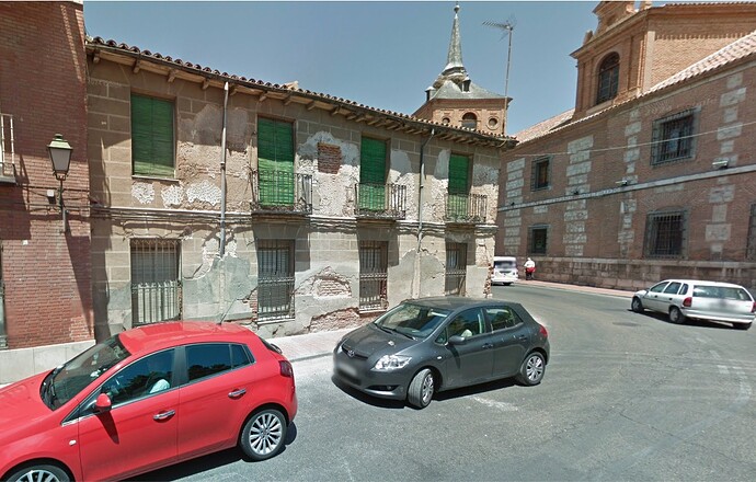 Restauración calle Trinidad antes 2
