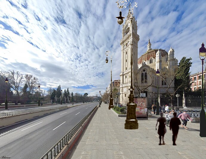 Alcalá ensanche de aceras 2