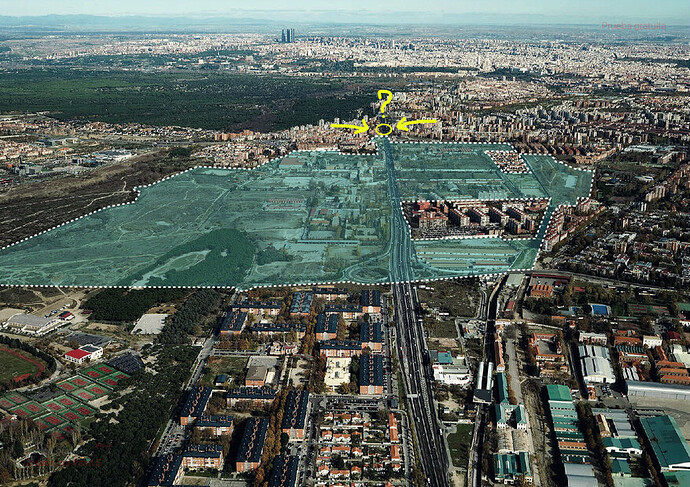 Vista aérea Nuevo Barrio Campamento (1)