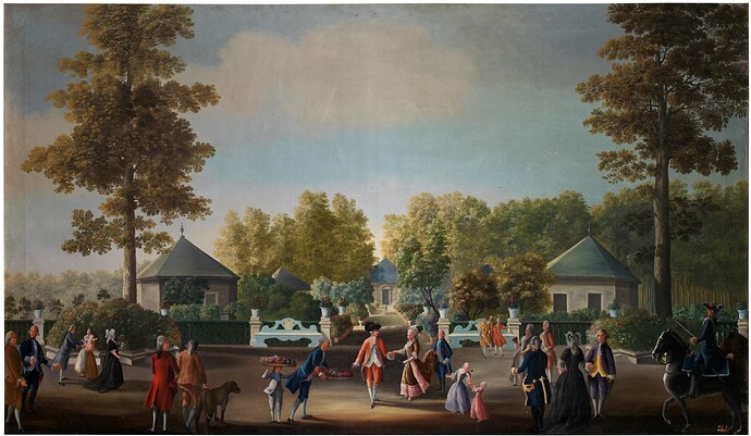 Vista de una calle de Aranjuez