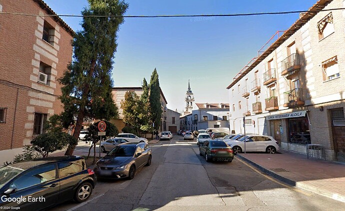Calle Avellaneda antes