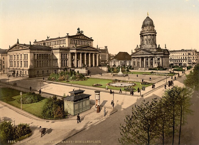 Berlin_-_Gendarmenmarkt_-_around_1900