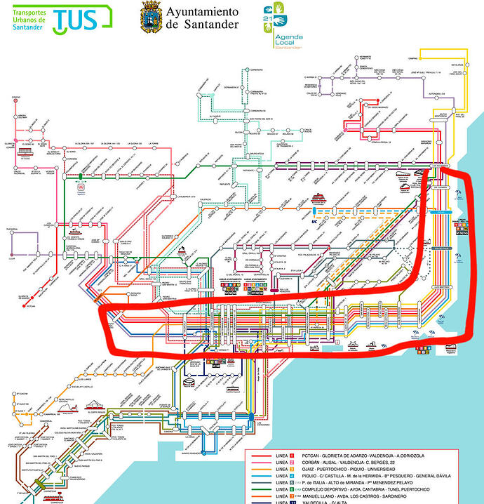 red-de-lineas-de-autobuses-de-santander