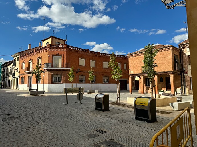 Plaza Santa María la Rica ahora
