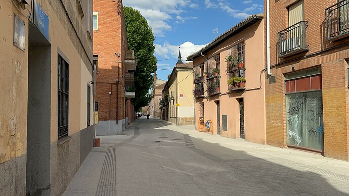 Calle Emperador Fernando ahora
