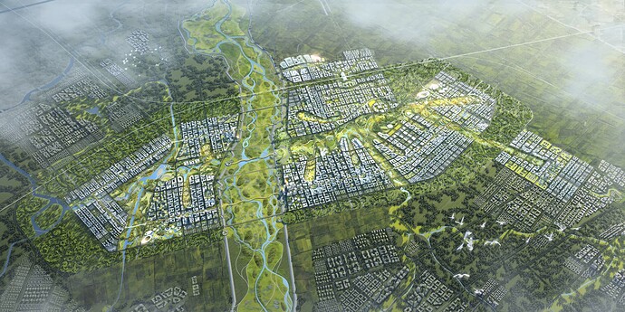 XiongAn_District_Chapman_Taylor_日景总鸟瞰_210322_074848