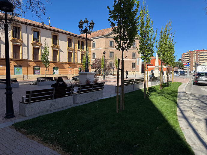 Plaza de los Mártires ahora